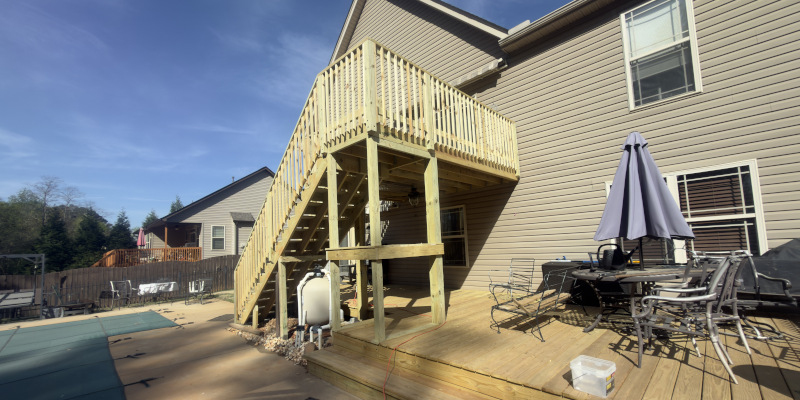 Deck Construction in Taylors, South Carolina