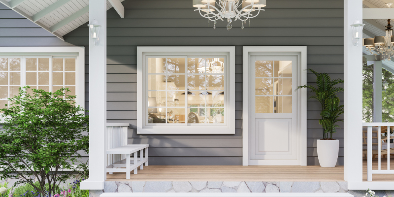 Covered Porch in Taylors, South Carolina